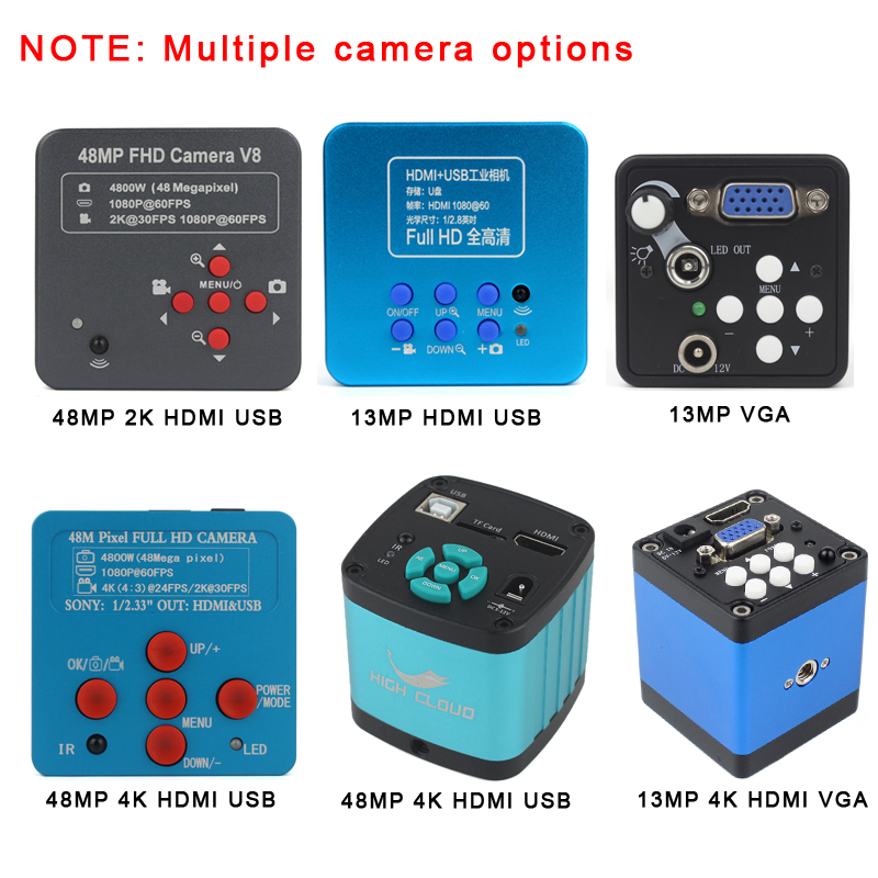 Mikroskop Stereo trinokular si - Simul-Focal Industrial Microscope 4K Hdmi ulasan dan harga