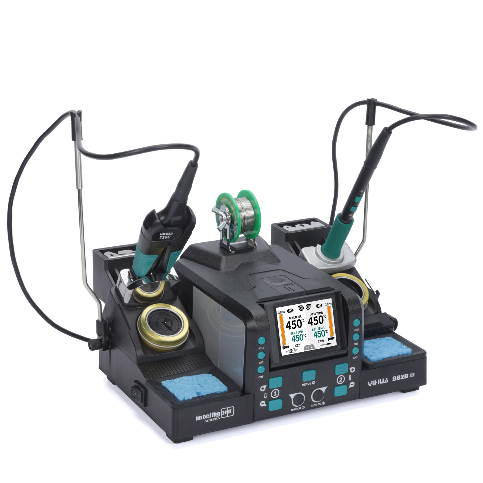 Stasiun Solder Presisi 2 in 1  - C210 Precision Soldering Station ulasan dan harga