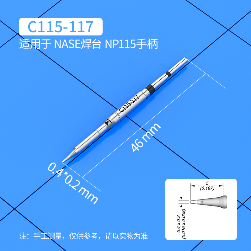 Ujung Solder C115 Untuk Stasiu - C115 Nano Soldering Iron Station ulasan dan harga