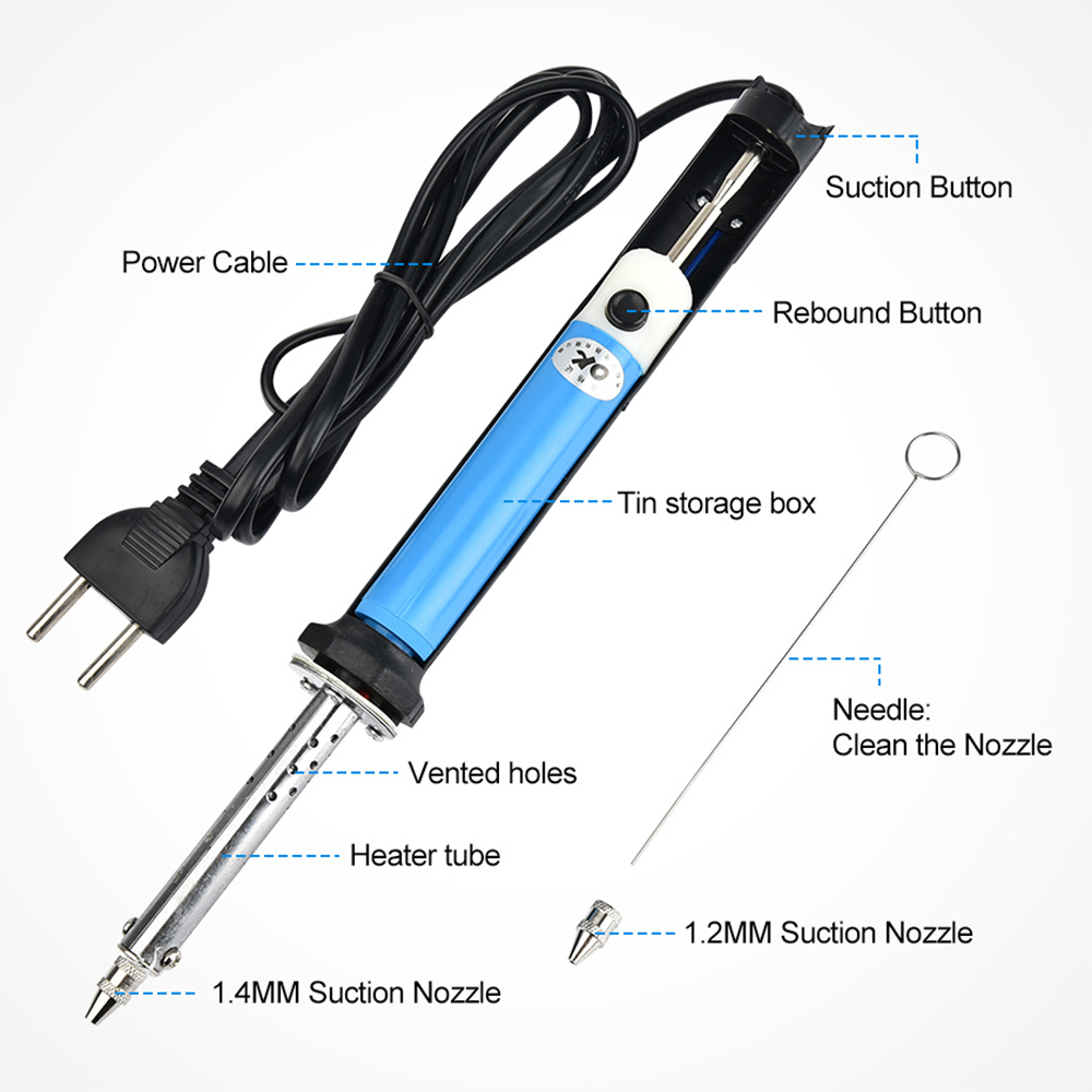 Mesin Desolder Listrik AC 110V - Desoldering Pump Electric Vacuum Station ulasan dan harga