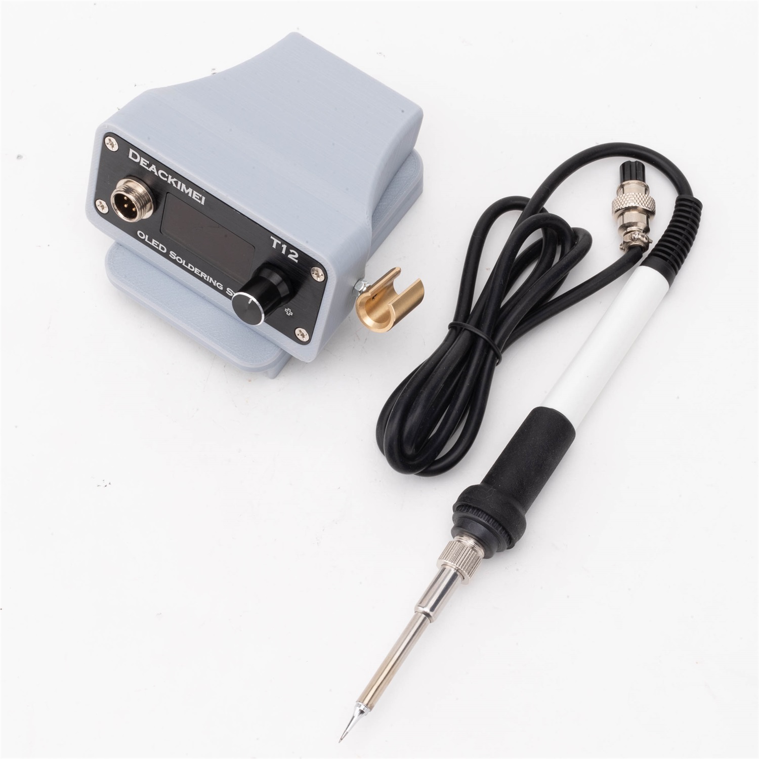 Stasiun Penyolderan/Setrika un - T12 Soldering Station Oled ulasan dan harga