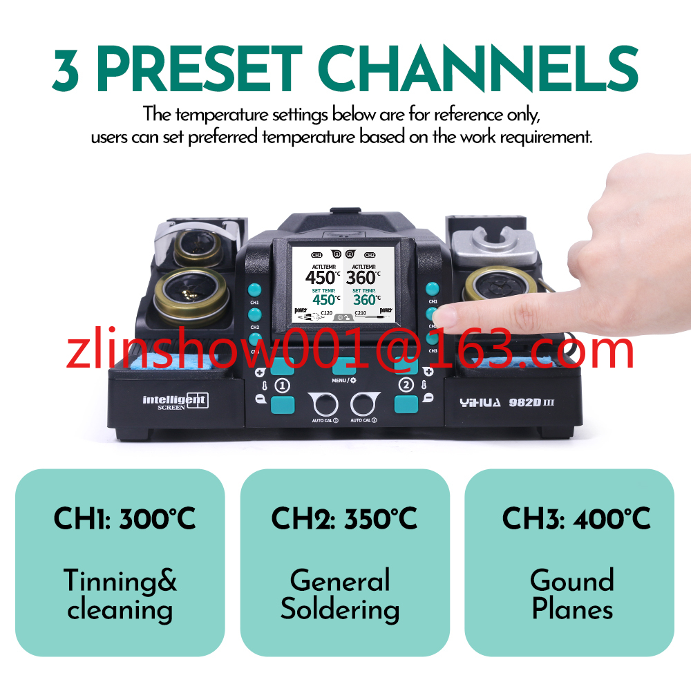 Stasiun Penjepit Presisi Solde - C210 Precision Soldering Station ulasan dan harga