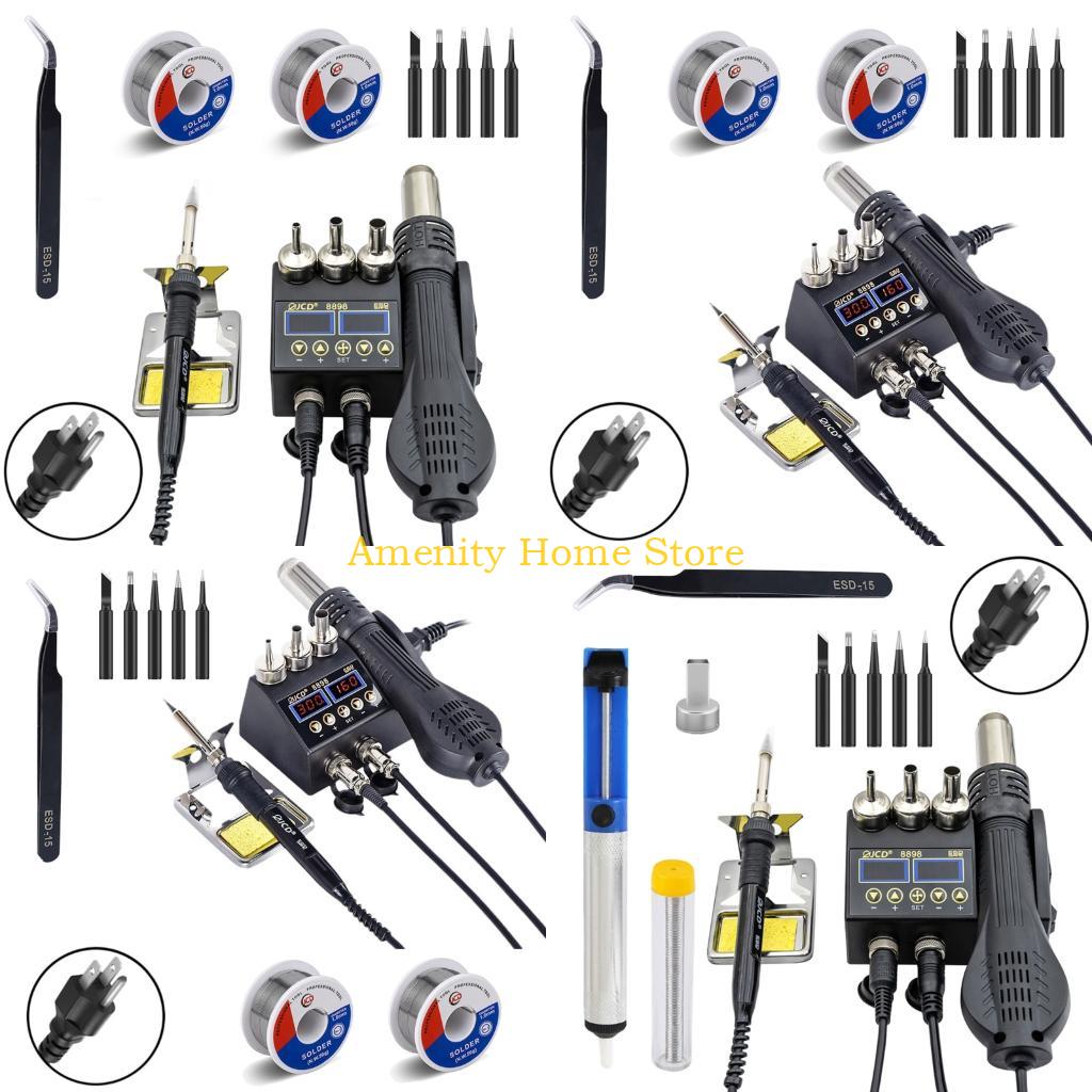 F26C 2 In 1 Stasiun Las Penger - 2 In 1 Soldering Rework Station 750W ulasan dan harga