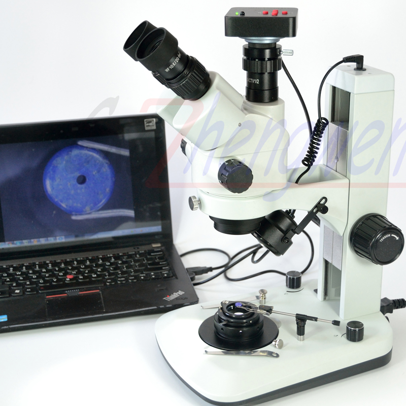FYSCOPE 3.5X-90X 7X-45X Mikros - Trinocular Stereo Microscope 7X-45X ulasan dan harga